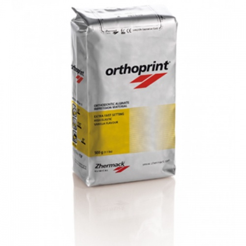 Альгинат беспыльный для использования в ортодонтии со сверхбыстрым схватыванием Orthoprint (500 г)