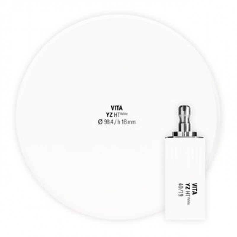 Блоки из диоксида циркония высокотранслюцентные VITA YZ HT (4 шт. YZ-20/19)