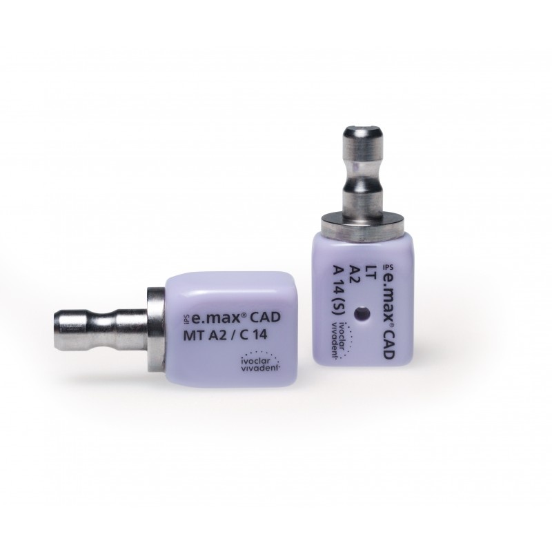 Блоки из дисиликатлитиевой стеклокерамики IPS e.max CAD Monolithic Solutions (5 шт.)