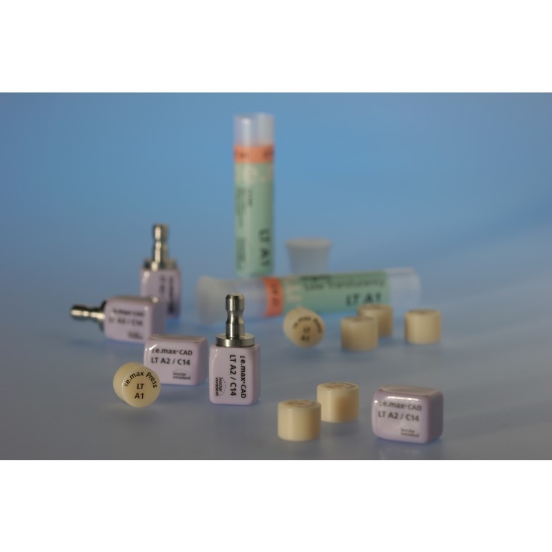 Блоки из дисиликатлитиевой стеклокерамики IPS e.max CAD Monolithic Solutions B32 (3 шт.)