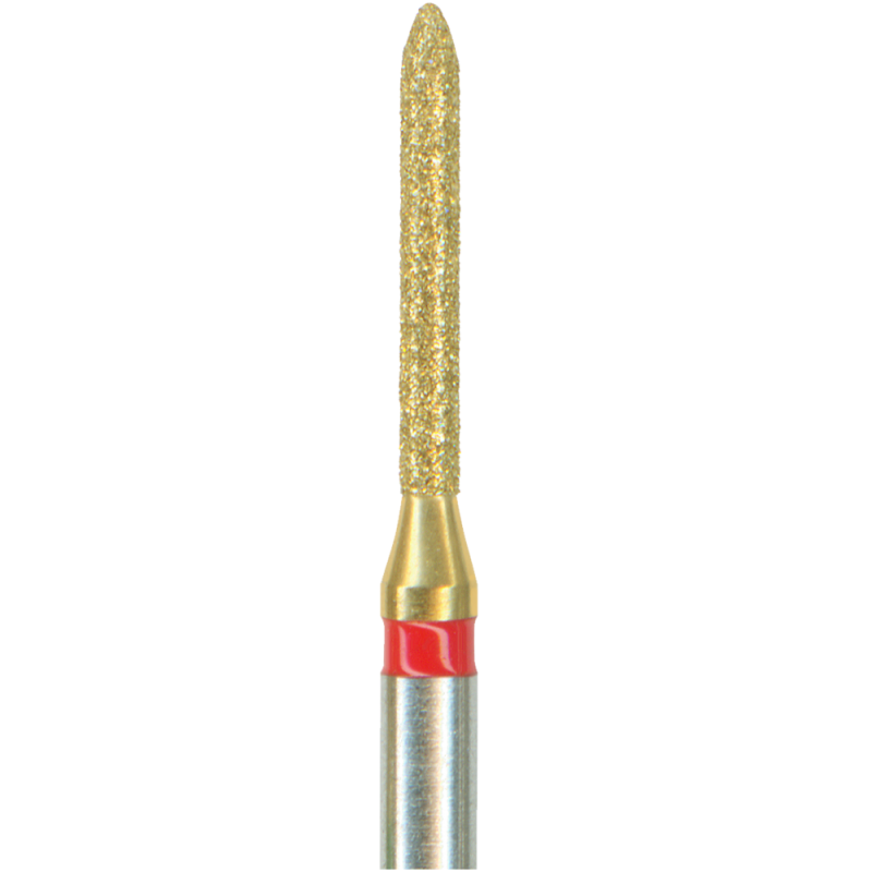 Бор алмазный торпедовидной формы Z878 (TiN)
