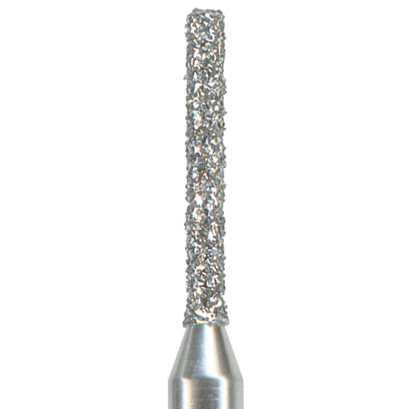 Бор алмазный цилиндрической формы с закругленным концом 836KR