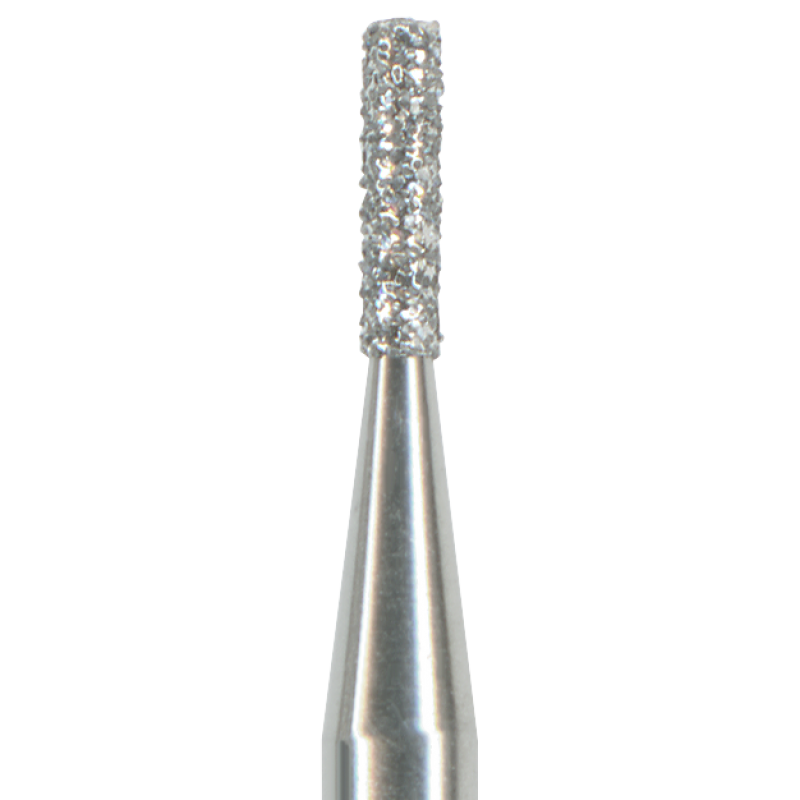 Бор алмазный цилиндрической формы с плоским концом 835-HP
