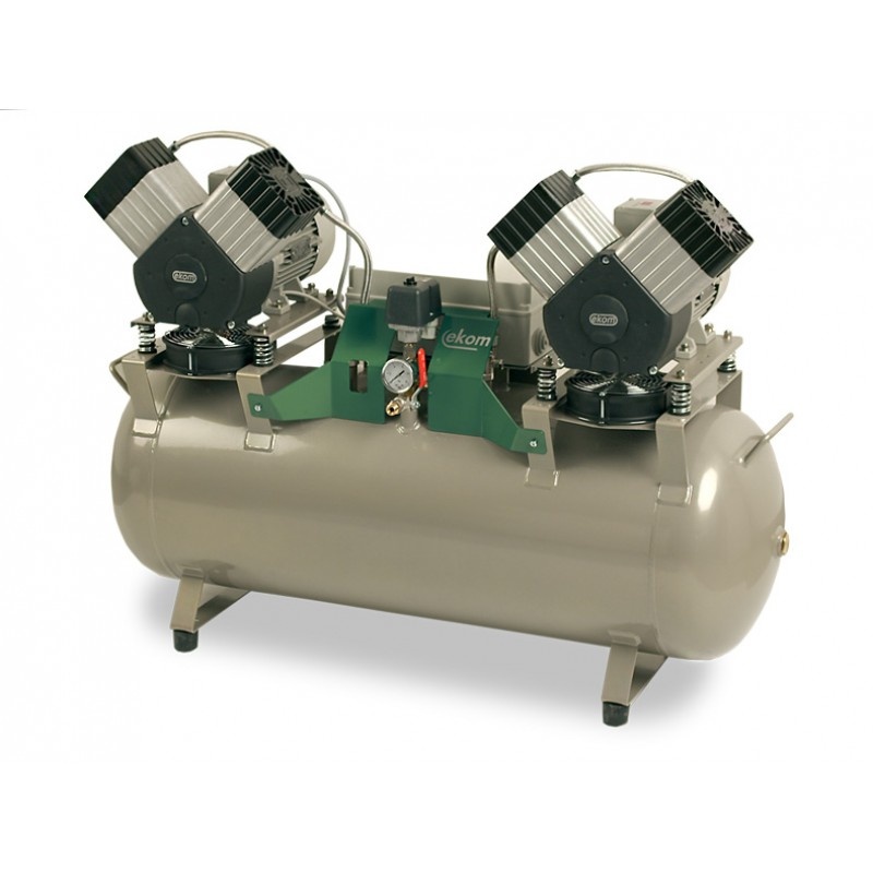 Безмасляный компрессор EKOM DK50 2x2V/110S