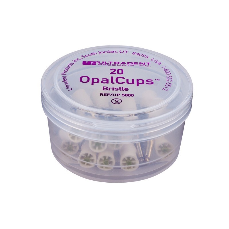 Чашечки полировочные со щетинками Opal Сups bristle (20 шт.)