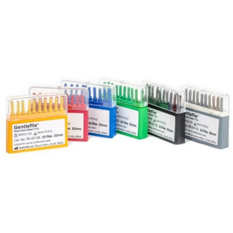 Набор файлов MedicNRG Assorti kit 25 мм (70 шт.) + Эндо Клин-Стенд