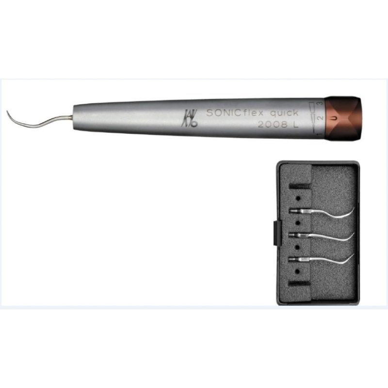 Наконечник стоматологический скалер SONICflex quick 2008 L (с насадками SONICflex scaler №5 (A), 6 (A), 7 (A))