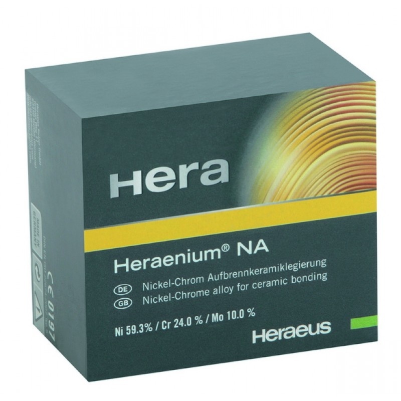 Сплав дентальный для бюгелей Heraenium NA (1 кг) Сплав дентальный для бюгелей Heraenium NA (1 кг)