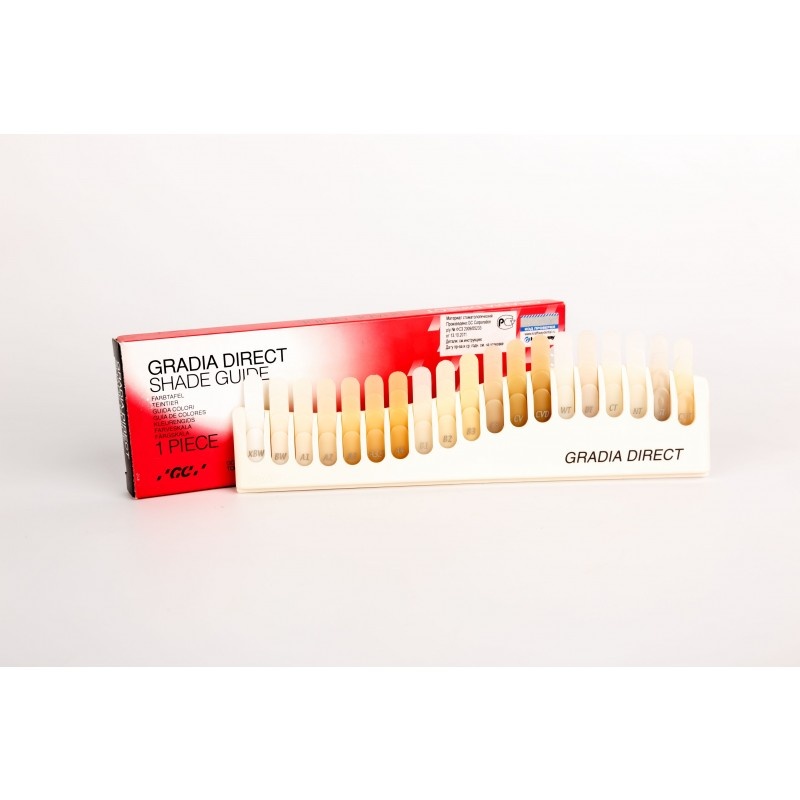 Шкала оттенков GC Gradia Direct Shade Guide