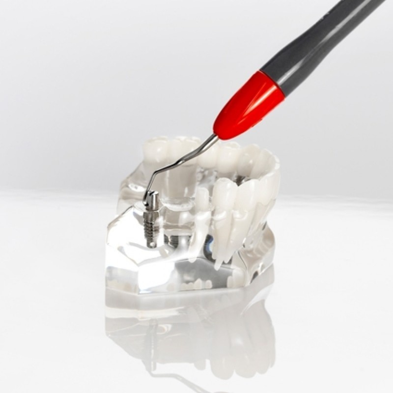 Кюрета пародонтологическая для дистальных поверхностей премоляров и моляров Implant Mini Gracey 13/14 LM 213-214MTI EM
