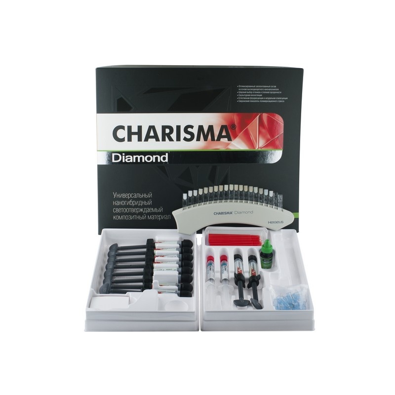Материал композитный универсальный наногибридный Charisma Diamond Master Kit (полный набор)