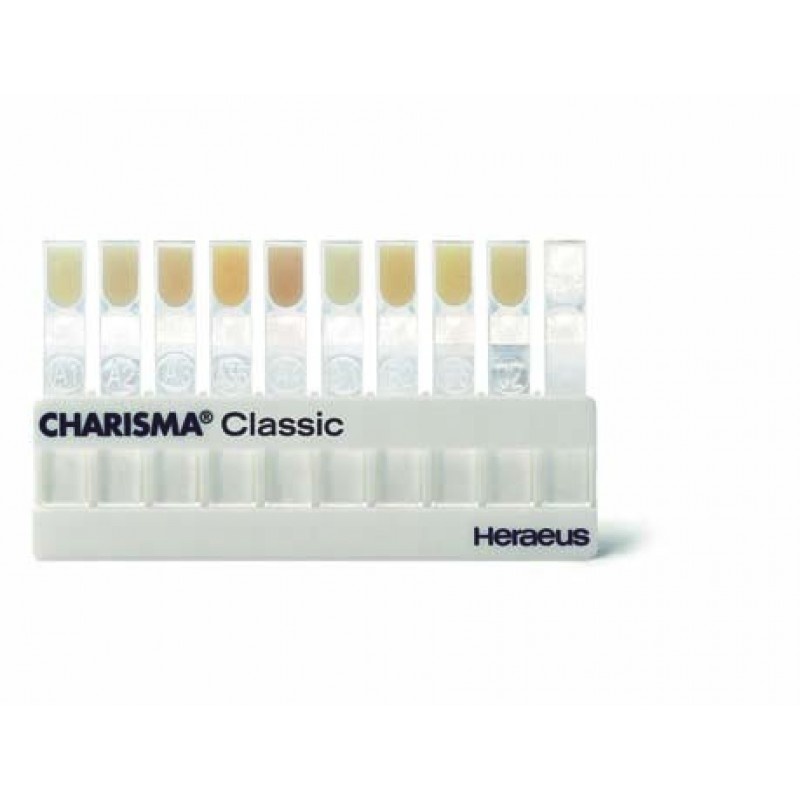 Материал рентгеноконтрастный светоотверждаемый микрогибридный Charisma CLASSIC Syr Assortment (шприцы 8 шт. по 4 г)