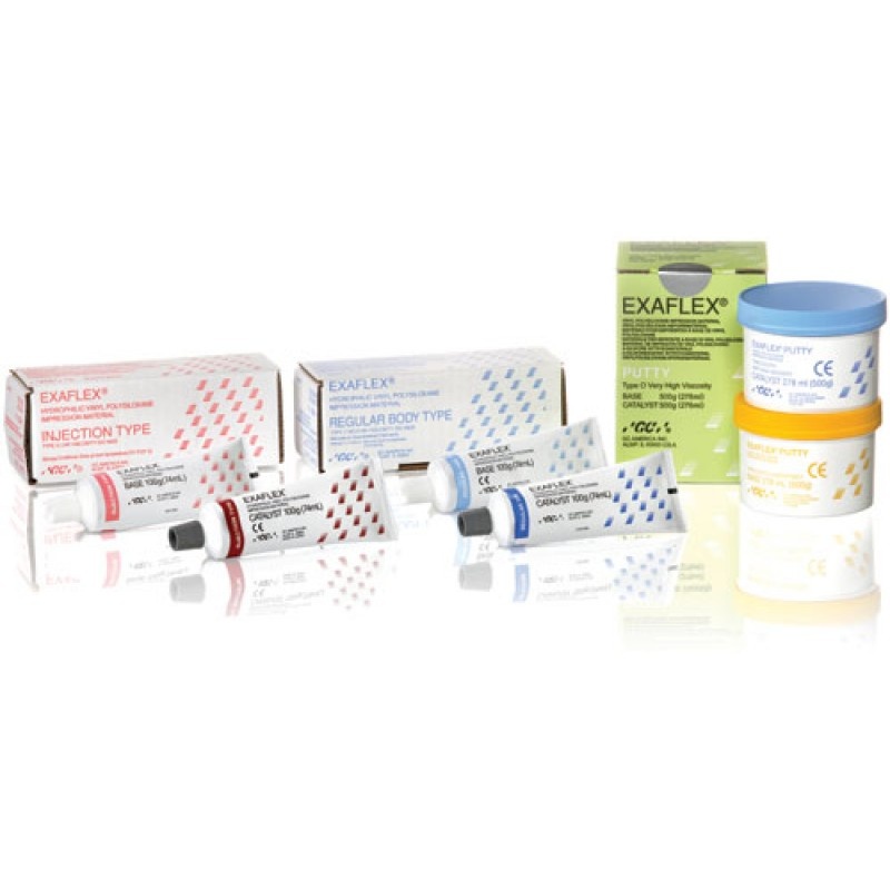 Материал слепочный А-силиконовый тиксотропный GC Exaflex Injection Type (набор)