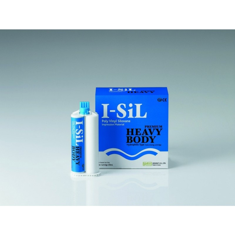 Материал слепочный высокой твердости I-Sil Heavy Body (2 картриджа по 50 мл)