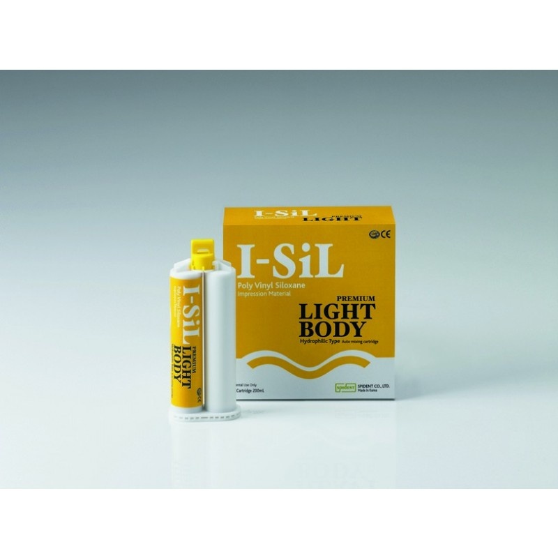 Материал слепочный текучей вязкости I-Sil Light Body (2 картриджа по 50 мл)