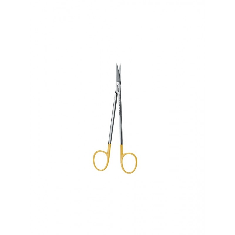 Ножницы изогнутые с одним зубчатым лезвием Perma Sharp S5001 (16,5 см)