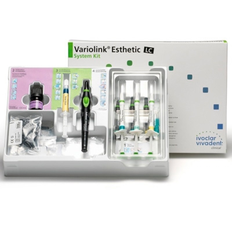 Материал эстетичный композитный для фиксации светового отверждения Variolink Esthetic LC (набор)