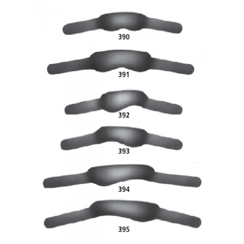 Матрицы стальные контурные Contoured Matrices (30 шт.)