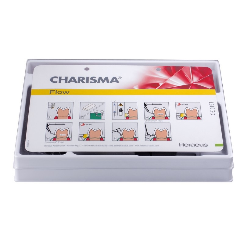Набор с светоотверждаемым микрогибридным композитным материалом Charisma Flow Syr Assortment (4 шприца по 1,8 мл)