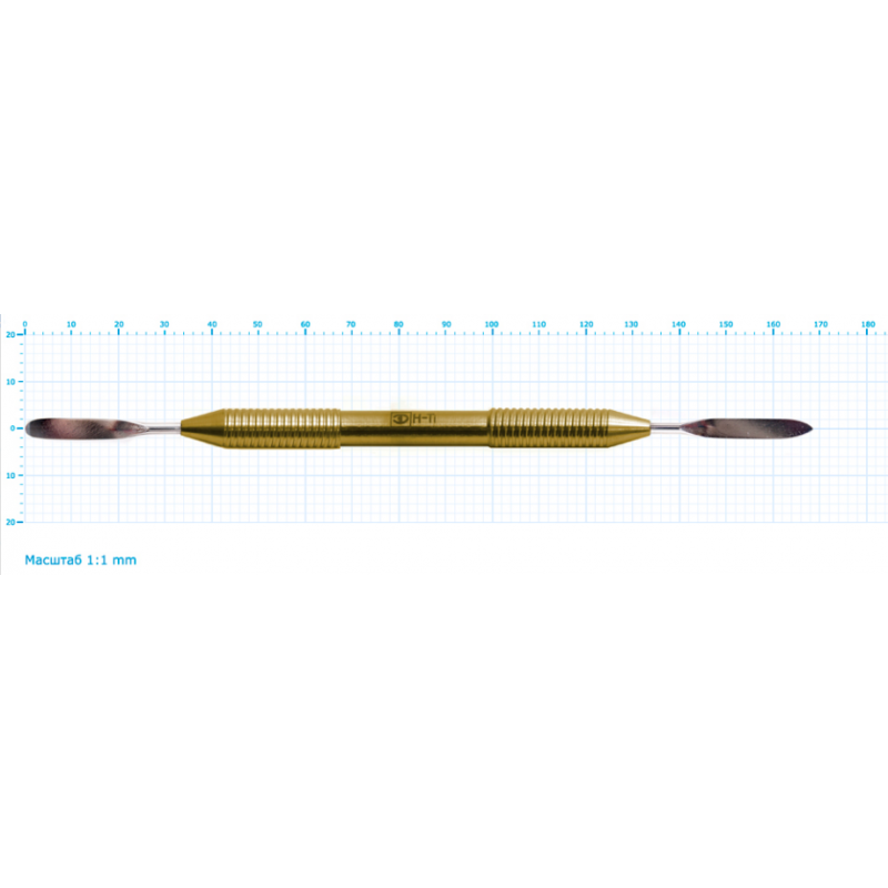 Шпатель двусторонний средний 4,5 (1 шт.)
