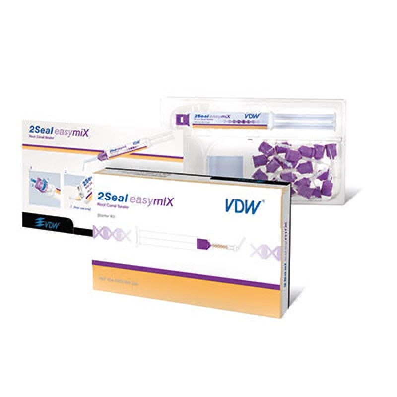 Силер для каналов на основе эпоксидно-аминовой смолы 2Seal easymiX Starter Kit (стартовый набор)