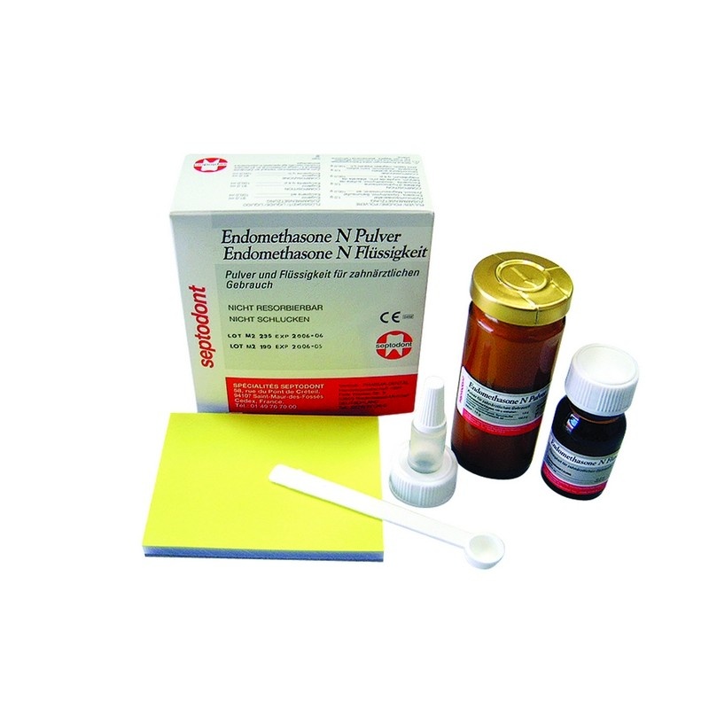 Силер для пломбирования корневых каналов Endomethasone N (14 г+10 мл)