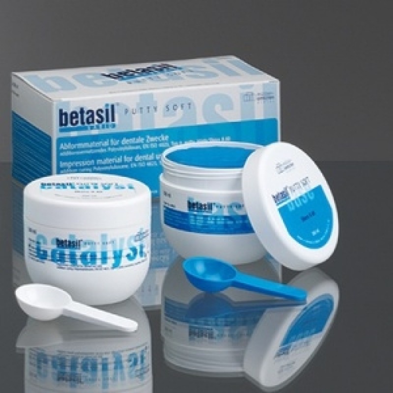 Слепочная масса А-силиконовая Betasil Putty Soft A60 (набор)