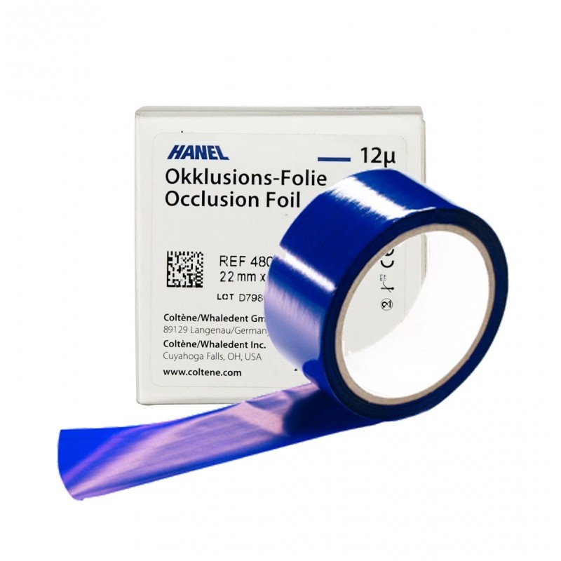 Фольга для точной окклюзионной подгонки Hanel Occlusion Foil 12 мкм (22 мм x 25 м)