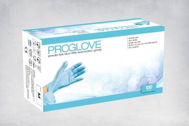 Перчатки нитриловые PROGLOVE размер M 50 пар