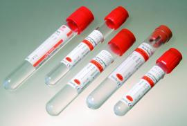 Пробирки вакуумные BD VACUTAINER пластик 10 мл 100 * 16 мм цвет крышки красный с активатором 100 шт