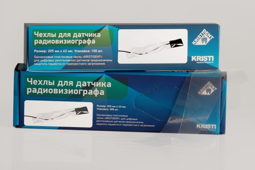 Чехлы для визиографа KRISTIDENT 205 * 43 мм 500 шт