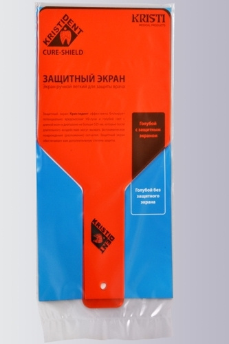 Экран защитный от ультрафиолета KRISTIDENT ручной 12 * 25 см