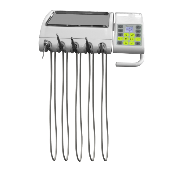 Chiromega 654 Solo - стоматологическая установка с креслом и 3-мя инструментами