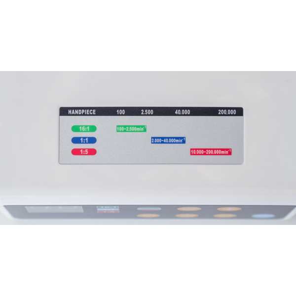 STAR 600EM - встраиваемый бесщеточный электрический микромотор с фиброоптикой в комплекте с блоком управления и шлангом