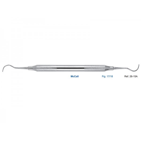 Скейлер парадонтологический McCall, форма 17/18, ручка диаметр 8 мм