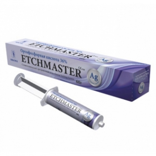 Протравочный гель с серебром Etchmaster 36% (шприц 6,5 г)