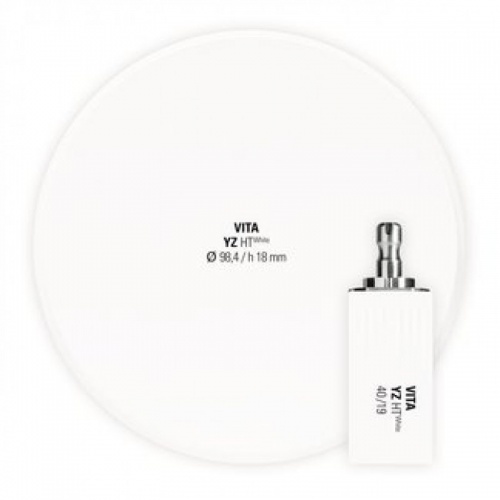 Блоки из диоксида циркония высокотранслюцентные VITA YZ HT (4 шт. YZ-20/19)