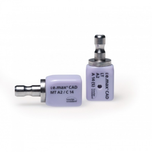 Блоки из дисиликатлитиевой стеклокерамики IPS e.max CAD Impulse C 14 (5 шт.)