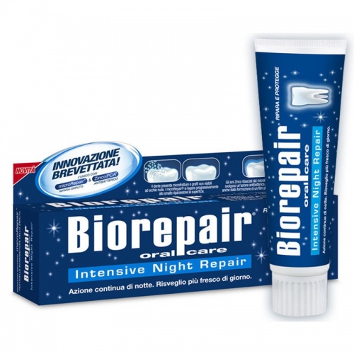 Паста зубная ночное интенсивное восстановление Biorepair Intensive night repair (75 мл)