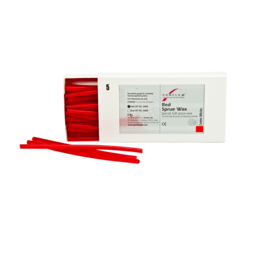 Воск красный Red Sprue wax для литников (100 г)