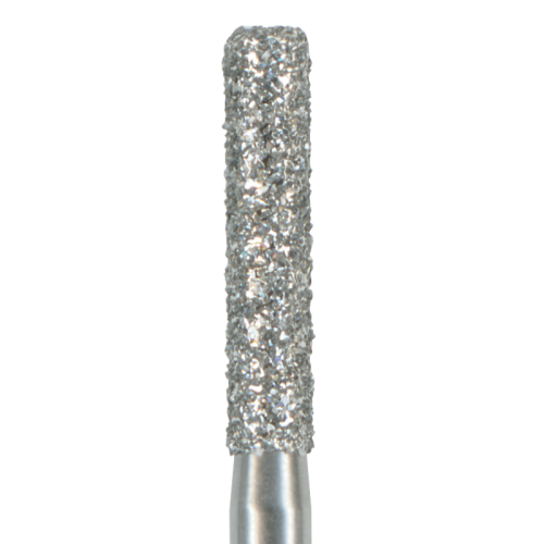 Бор алмазный цилиндрической формы с закругленным концом 837KR
