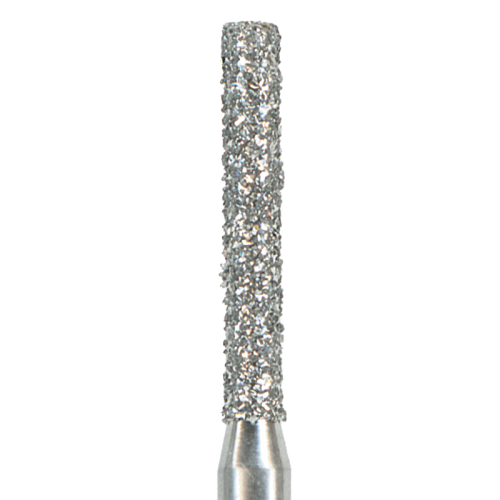 Бор алмазный цилиндрической формы с плоским концом 837