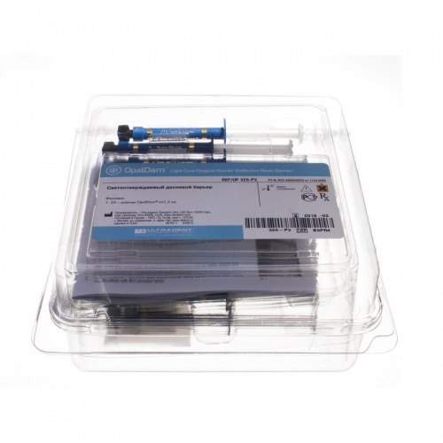 Барьер светоотверждаемый для защиты мягких тканей OpalDam Refill (20 шприцев по 1,2 мл)