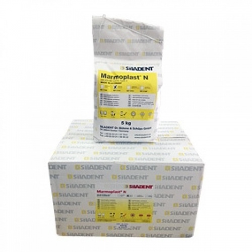 Гипс Marmoplast N, 4 класс, цвет абрикосовый (4 шт. по 5 кг)