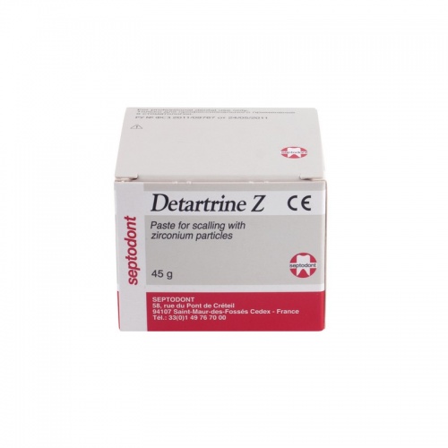 Паста абразивная для удаления зубных отложений Detartrine Z (45 г)