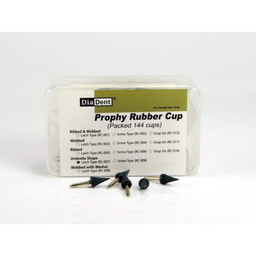 Полиры Prophy Rubber Cup Umbrella Shape (144 шт.)