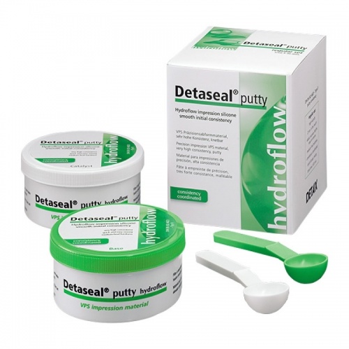Материал слепочный Detaseal hydroflow putty (базовый слой, 2 шт. по 250 мл)