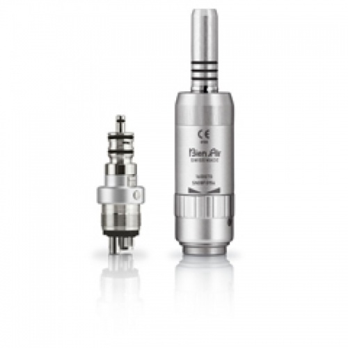 Микромотор пневматический Aquilon 830 с 4-х канальным переходником Unifix