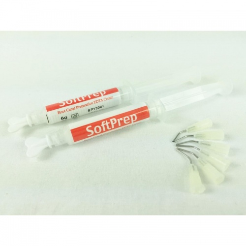 Материал для обработки корневых каналов с ЭДТА Soft Prep (2 шприца по 6 г)