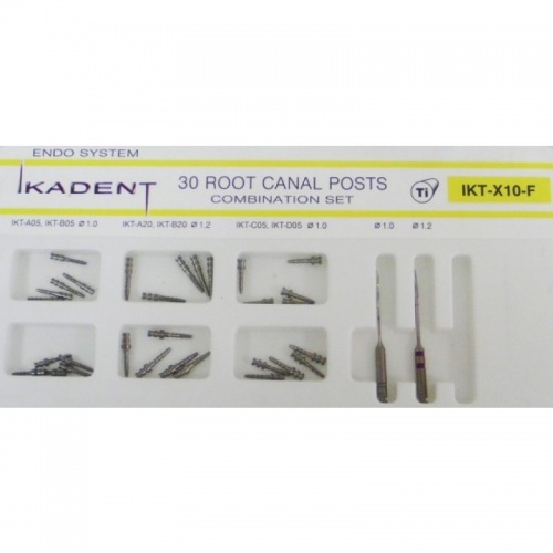 Штифты титановые Ikadent IKT-X10-F (набор)